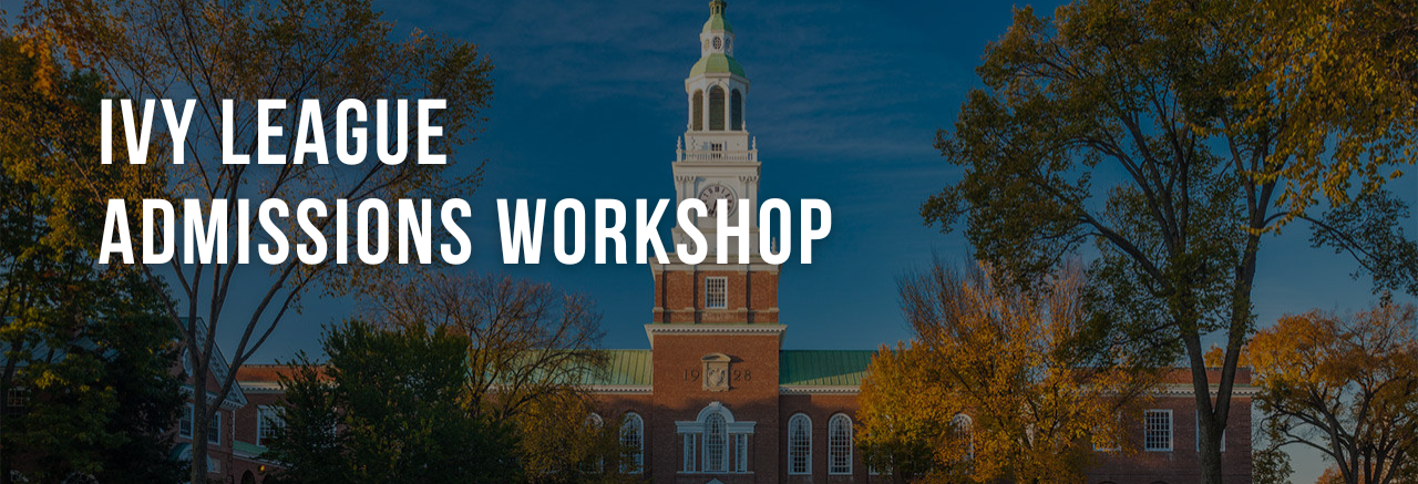 IVY ADMISSIONS WORKSHOP
